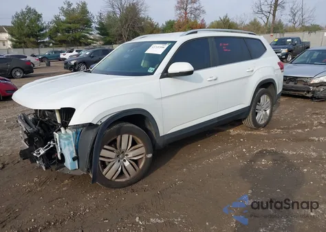 2019 Volkswagen Atlas 3.6L V6 Se W/Technology from USA, damaged, VIN 1V2UR2CA9KC568660